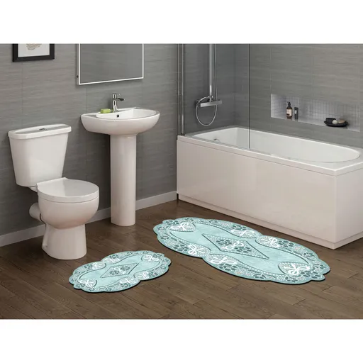 Set covorase de baie, L'essentiel Maison, 21015815Mv, Albastru