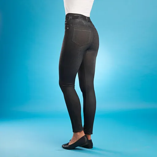 Jeggings slim cu căptușeală din fleece Vivadia