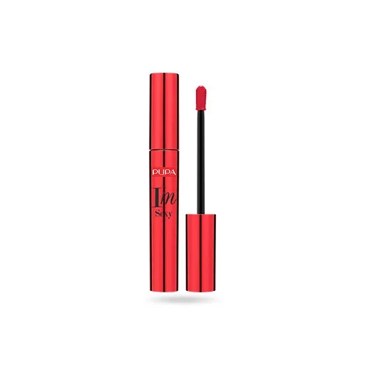 PUPA Milano Ruj lichid I`m Sexy (Vinyl Effect Liquid Lip Colour) 2,7 ml 007 Apple Red