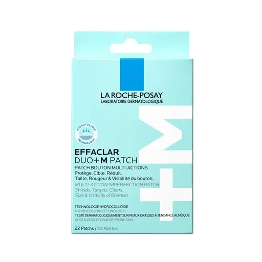 La Roche Posay Plasturi hidrocoloizi pentru imperfecțiunile pielii Effaclar Duo+M (Multi-Action Imperfection Patch) 22 buc
