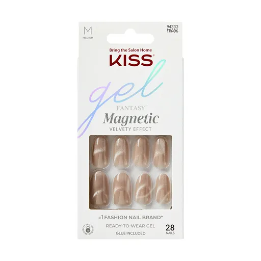 KISS Unghii de gel Gel Fantasy Magnetic (Drama) 28 buc