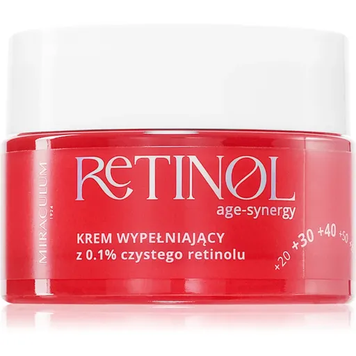 Miraculum AGE-SYNERGY RETINOL 0.1% Crema de noapte activa pentru reducerea petelor pigmentare cu retinol 50 ml