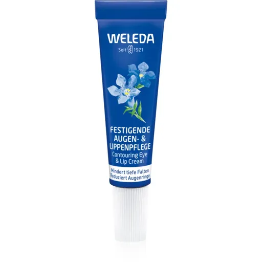 Weleda Blue Gentian & Edelweiss crema cu efect de lifting pentru conturul ochilor si buzelor 10 ml