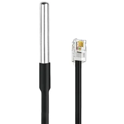 Senzor de temperatura rezistent la apa Sonoff WTS01, RJ9 4P4C (THR316/320) 6920075740486