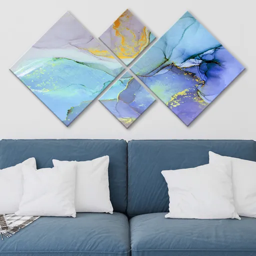 Pictură decorativă MDF, 4MDF1151483585, Imprimat UV, Multicolor