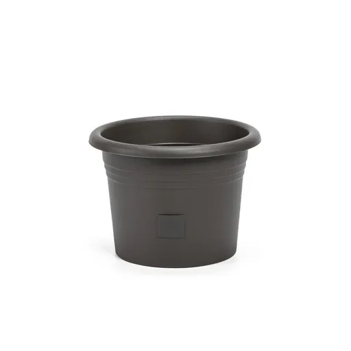 Plastia Ghiveci cu auto-irigare Narza diametru 35cm, antracit, antracit, diam. 35 cm