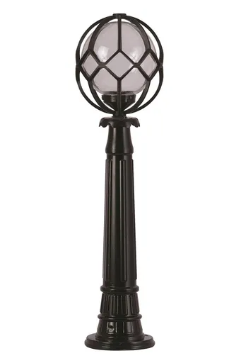 Lampadar de exterior, Opviq, 685AVN1114, Negru