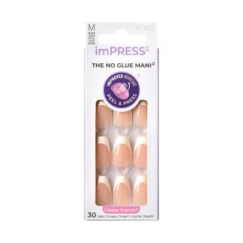 KISS Unghii autoadezive ImPRESS Nails - Ideal 30 buc