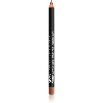 NYX Professional Makeup Suede Matte  Lip Liner dermatograf mat de buze culoare 04 Soft-Spoken 1 g