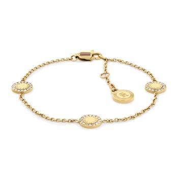 Tommy Hilfiger Brățară placată cu aur cu cristale Mini Crystals 2780905
