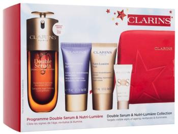 Clarins Set cadou Double Serum & Nutri-Lumiére Collection