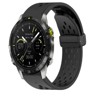 AIRY Silikónový remienok pre Garmin Epix Pro Gen 2 47mm čierny