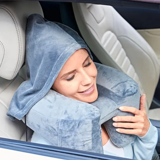 Pernă de gât gonflabilă de călătorie Orbisana