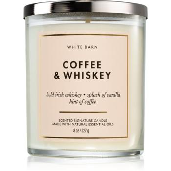 Bath & Body Works Coffee & Whiskey lumânare parfumată 227 g