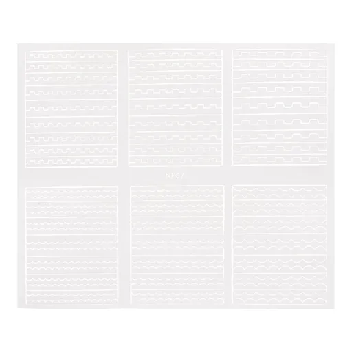 Benzi pentru manichiura frantuzeasca 02 Oranjollie