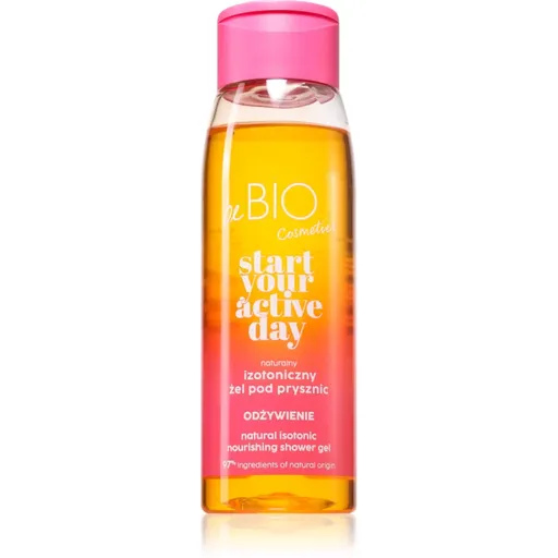 beBIO Start Your Active Day gel de dus hranitor pentru femei 400 ml