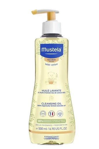 Mustela Ulei de duș și baie pentru piele uscată (Cleansing Oil) 500 ml