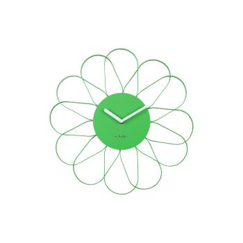 Karlsson 5975BG design ceas de perete verde,diametru 40 cm