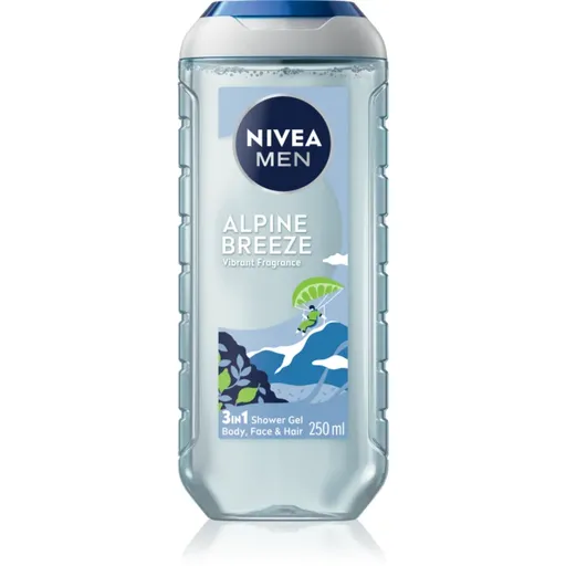 NIVEA MEN Alpine Breeze gel de dus pentru corp si par 250 ml