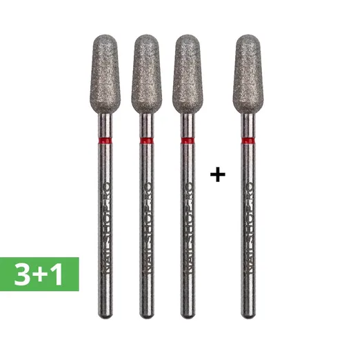 Set 3+1 gratis - bit diamant PRO - con robust fina #113P