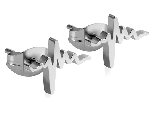 Troli Cercei originali din oțel Ritmul cardiac