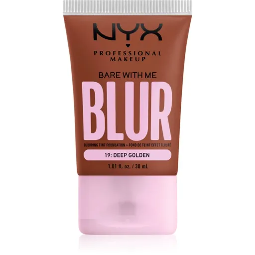 NYX Professional Makeup Bare With Me Blur Tint make up hidratant culoare 19 Deep Golden 30 ml