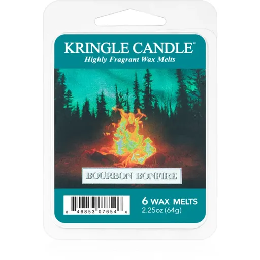 Kringle Candle Bourbon Bonfire ceară pentru aromatizator 64 g