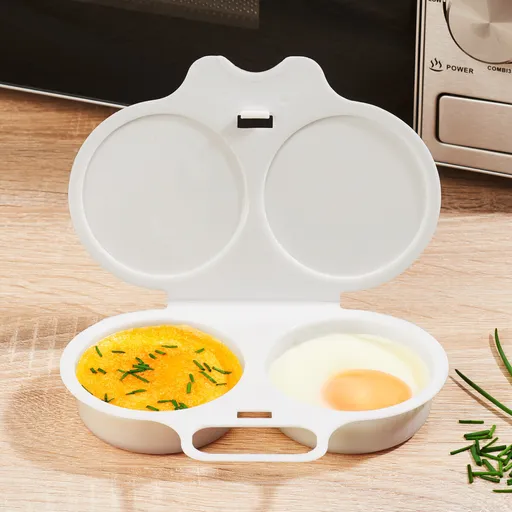 Prăjitor de ouă pentru microunde