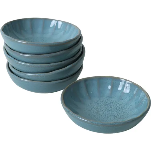 Set de 6 boluri din ceramică Laguna 12 cm, turcoaz, turcoaz