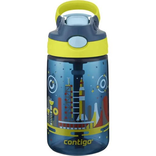 Sticlă pentru copii Contigo Gizmo Flip 420 ml Blue Nautical Space