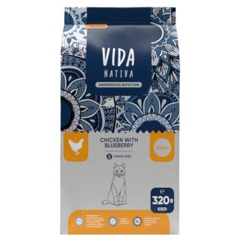 KRAFTIA Vida Nativa Adult Chicken granule pre mačky, Hmotnosť balenia (g): 7 kg