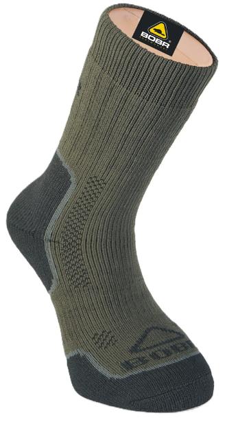 Bobr ponožky záťažové khaki - 38-40
