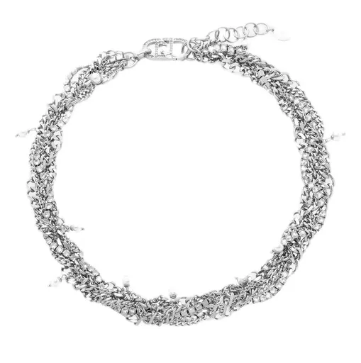 Liu Jo Colier stratificat Choker cu cristale și perle LJ3072