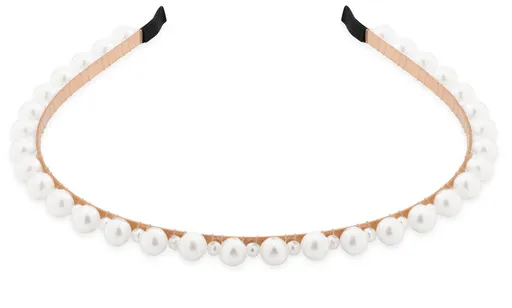 Troli Coroniță elegantă pentru păr cu perle