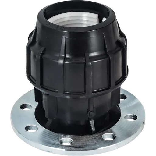 Racord compresiune cu flansa metalica, Elysee, Dimensiune 75x3"