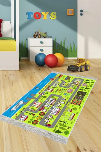 Covor, ELS546, 80x200 cm, Multicolor