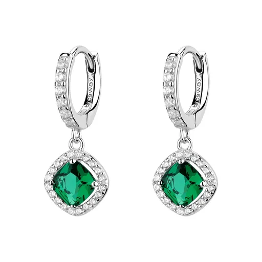 Brosway Cercei rotunzi strălucitori cu zirconiu cubic Fancy Life Green FLG142