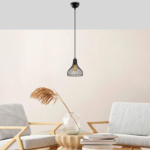 Lustra, Opviq, 942FLG1619, Negru/Maro antic