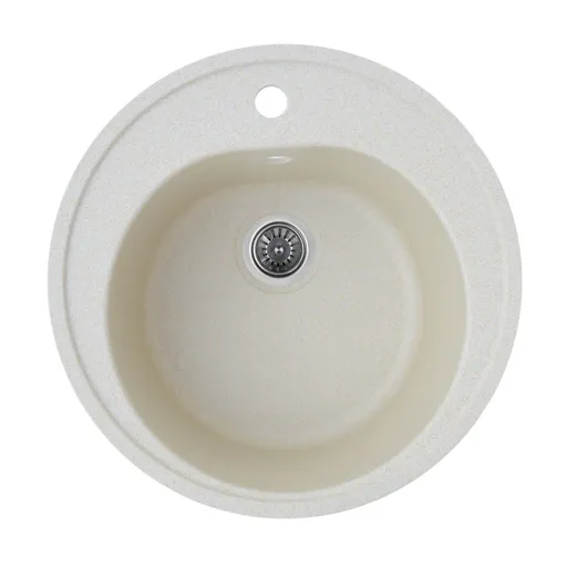 Chiuveta de Bucatarie Elefant Premium Luna, Nisip, 510 mm