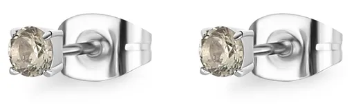 S'Agapõ Cercei mici din oțel cu cristal Dazzly SDZ54