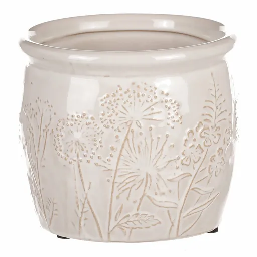 Husă pentru flori Flores, 14 x 12 x 14 cm,ceramică