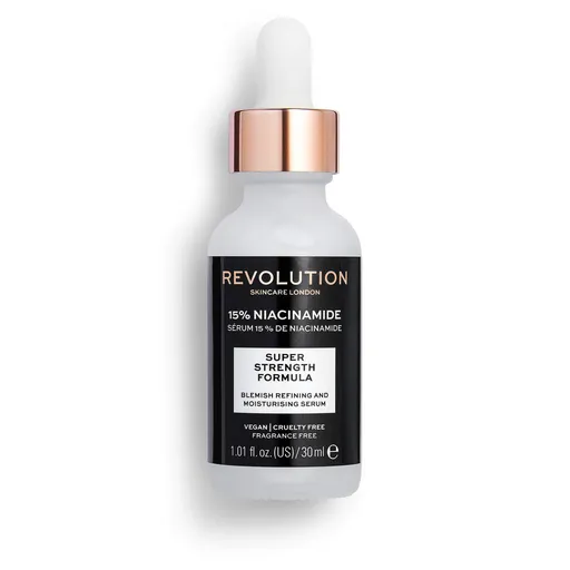 Revolution Skincare Ser pentru piele Extra 15% Niacinamide Scincare (Blemish Refining and Moisturising Serum) 30 ml