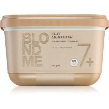 Schwarzkopf Professional Blondme Clay Lightener strălucitor premium cu conținut de argilă 7+ 350 g