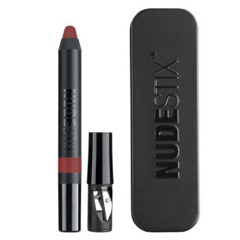 Nudestix Ruj mat de lungă durată și creion de buze (Magnetic Matte Lip Color) Vino