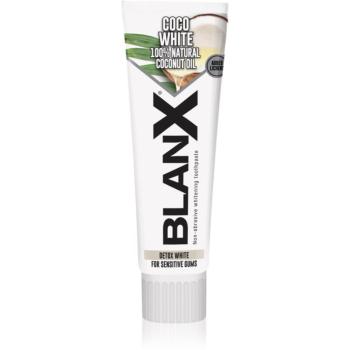 BlanX White Detox Coconut pasta de dinti pentru albire cu ulei de cocos 75 ml