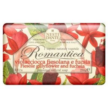 Nesti Dante Romantica mydlo Natural Soap Gillyflower & Fucsia 250 g