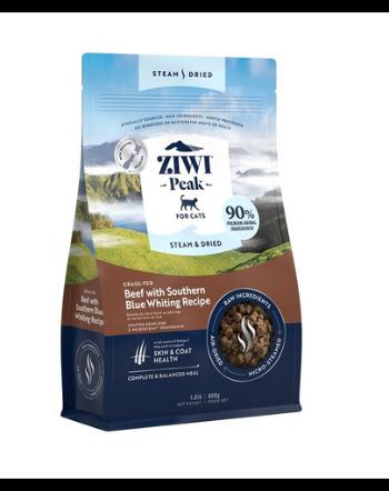 ZIWIPEAK Cat Steam &amp; Dried hrana pentru pisica, cu vita 800 g