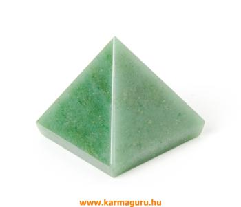 Zöld jade energetizáló piramis - 2 cm