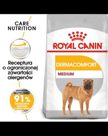 ROYAL CANIN Medium Dermacomfort 12 kg hrana uscata pentru caini adulti de talie medie cu piele sensibila