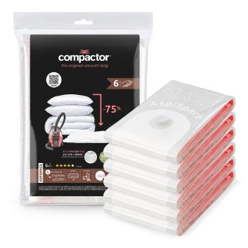 Compactor Set de pungi de depozitare în vidAspispace L 120 l, 80 x 100 cm, 6 buc